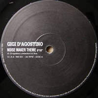 Gigi D'Agostino - Noise Maker Theme / Catodic Tube (Split) [12'' Single]