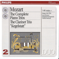 Beaux Arts Trio - Mozart: Complete Piano Trios (CD 1)