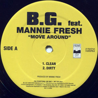 B.G. - Move Around (12'' Promo Single)