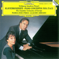 Maria Joao Pires - Mozart: Piano Concertos Nos. 17 & 21 