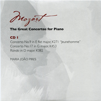 Maria Joao Pires - W.A.Mozart - The Great Piano Concertos (feat. Orchestre de la Fondation Gulbenkian de Lisbonne) [CD 1: NN 9, 11, Rondo D Dur, K. 382]