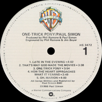 Paul Simon - One-Trick Pony (LP)
