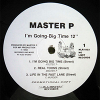 Master P - I`m Going Big Time (12'' Single, Promo)