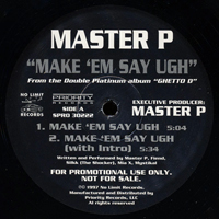 Master P - Make `Em Say Ugh (12'' Vinyl, Promo)