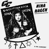 Nina Hagen - Detroit 1982.07.31