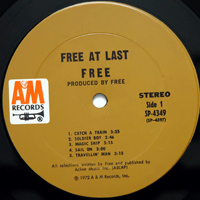 Free (GBR) - Free At Last (LP)