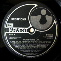 Scorpions (DEU) - World Wide Live (LP 2)