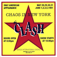Clash - Bonds International Casino, Times Square, New York, NY (06.04)
