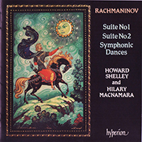 Howard Shelley - Rachmaninov: Piano Suites Nos. 1 & 2 (with Hilary MacNamara)