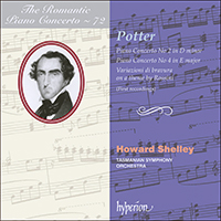 Howard Shelley - The Romantic Piano Concerto 72 (Capriani Potter: Piano Concertos Nos. 2 & 4)