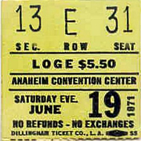 Jethro Tull - 1971.06.19  Convention Center, Anaheim, California, Usa