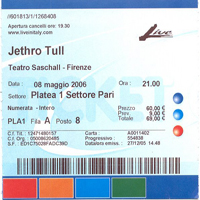 Jethro Tull - 2006.05.08 - Saschall, Firenze, Italy