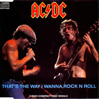 AC/DC - That's The Way I Wanna Rock'N'Roll (Single)