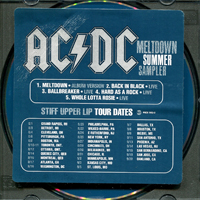 AC/DC - Meltdown Summer (Sampler - Promo EP)