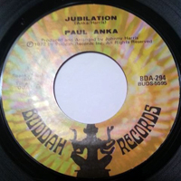Paul Anka - Jubilation (7'' Single)