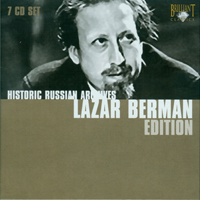 Lazar Berman - Historic Russian Archives, Lazar Berman Edition (CD 7)
