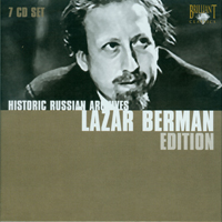 Lazar Berman - Historic Russian Archives, Lazar Berman Edition (CD 6)