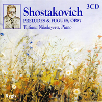 Tatyana Nikolaeva - 24 Preludes & Fugues, Op.87 (CD 2)