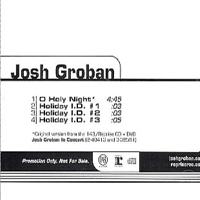 Josh Groban - O Holy Night {US Promo EP}