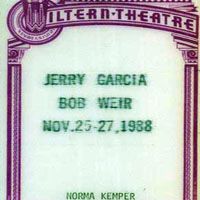 Jerry Garcia - 1988.11.-26 - Wiltern Theatre in LA, CA, USA (CD 1)