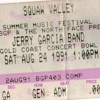 Jerry Garcia - 1991.08.24 - Goldcoast Concert Bowl in Squaw Valley, CA, USA (CD 2)