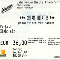 Dream Theater - 2004.01.26 - Live At Frankfurt-Hochst, Germany (CD 2)
