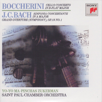 Yo-Yo Ma - Yo-Yo Ma: 30 Years Outside The Box (CD 21): Boccherini: Concerto J. C. Bach: Sinfonia Concertante and Grand Overture