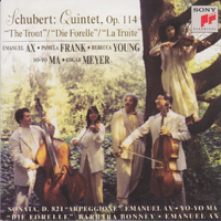 Yo-Yo Ma - Yo-Yo Ma: 30 Years Outside The Box (CD 51): Schubert: Trout Quintet, Arpeggione Sonata