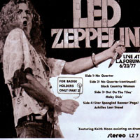 Led Zeppelin - 1977.06.23 - For Budge Holders Only - The Forum, Inglewood, LA, USA (CD 1)