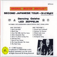 Led Zeppelin - 1972.10.04 - The Campaign, Japan Tour '72 (CD 05: Dancing Geisha - Festival Hall, Osaka)