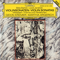 Gidon Kremer - Bartok, Janacek Violin Sonatas, Messiaen 'Theme and Variations'