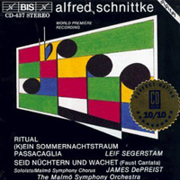 Alfred Schnittke - Alfred Schnittke - Faust-Kantate, Seid Nuechtern Und Wachet