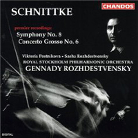 Alfred Schnittke - Alfred Schnittke: Symphony No. 8; Concerto grosso No. 6 )