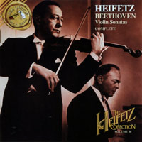 Jascha Heifetz - The Heifetz Collection, Vol.16 - Beethoven Sonatas for violin & piano (CD 1)