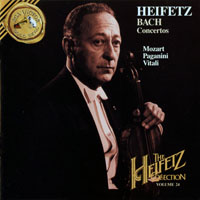 Jascha Heifetz - The Heifetz Collection, Vol.24 - Bach, Mozart, Paganini, Vitali