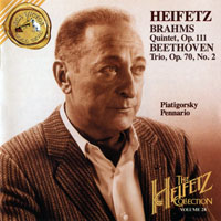 Jascha Heifetz - The Heifetz Collection, Vol.28 - Brahms, Beethoven, Boccherini, Mozart