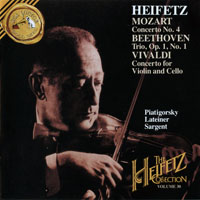Jascha Heifetz - The Heifetz Collection, Vol.30 - Mozart, Beethoven, Vivaldi, Handel
