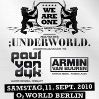 Armin van Buuren - Armin van Buuren @ We Are One (O2 World Arena Berlin, Germany 2010-09-11)