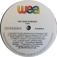 A-ha - On Tour In Brazil (LP)
