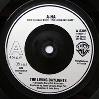 A-ha - The Living Daylights (Silver Edition) [7'' Single]