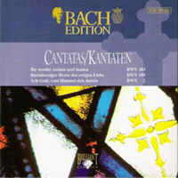 Johann Sebastian Bach - Bach Edition Vol. III: Cantatas I (CD 26) - BWV 103, 182, 2
