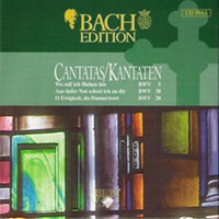 Johann Sebastian Bach - Bach Edition Vol. IV: Cantatas II (CD 15) - BWV 5, 38, 20