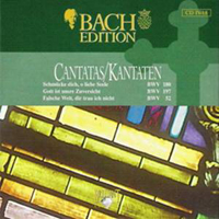 Johann Sebastian Bach - Bach Edition Vol. IV: Cantatas II (CD 18) - BWV 180, 197, 52