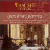 Johann Sebastian Bach - Bach Edition Vol. VI: Organ Works (CD 12) - BWV 565, 594, 579, 718, 1027a, 548
