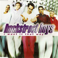 Backstreet Boys - I Want It That Way (0523392) (UK Single)