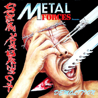 Hobbs' Angel Of Death - Metal Forces Presents... Demolition: Scream Your Brains Out (split)