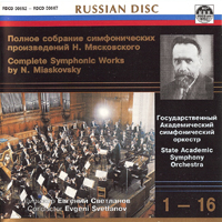      - Complete Symphonic Works by N. Miaskovsky (CD 1): Symphony No.1, No.25