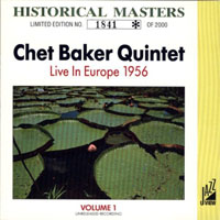 Chet Baker - Live In Europe, 1956 (Volume 1)