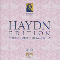 Franz Joseph Haydn - Haydn Edition (CD 101): String Quartets Op. 76 Nos. 1-3