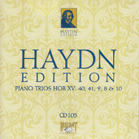 Franz Joseph Haydn - Haydn Edition (CD 105): Piano Trios Hob XV-40, 41, 9, 8 & 10